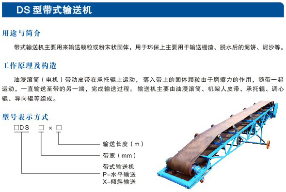 DS型带式输送机